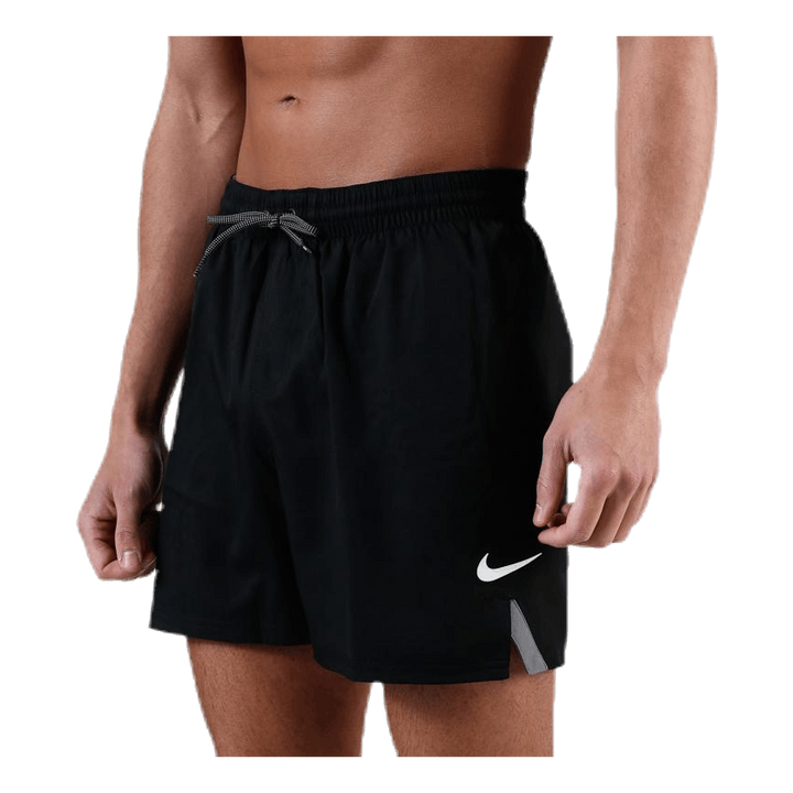 5" Volley Short Solid Vital Black