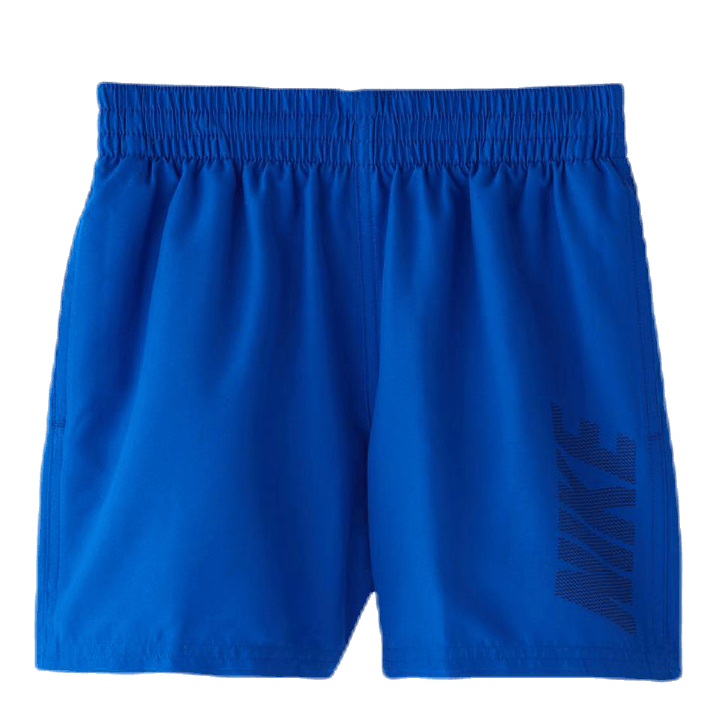 4" Volley Short Logo Solid Youth Blue