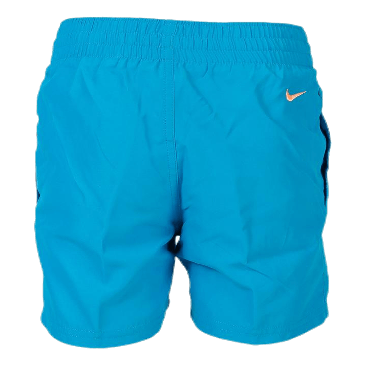 4" Volley Short Logo Solid Youth Blue/Orange