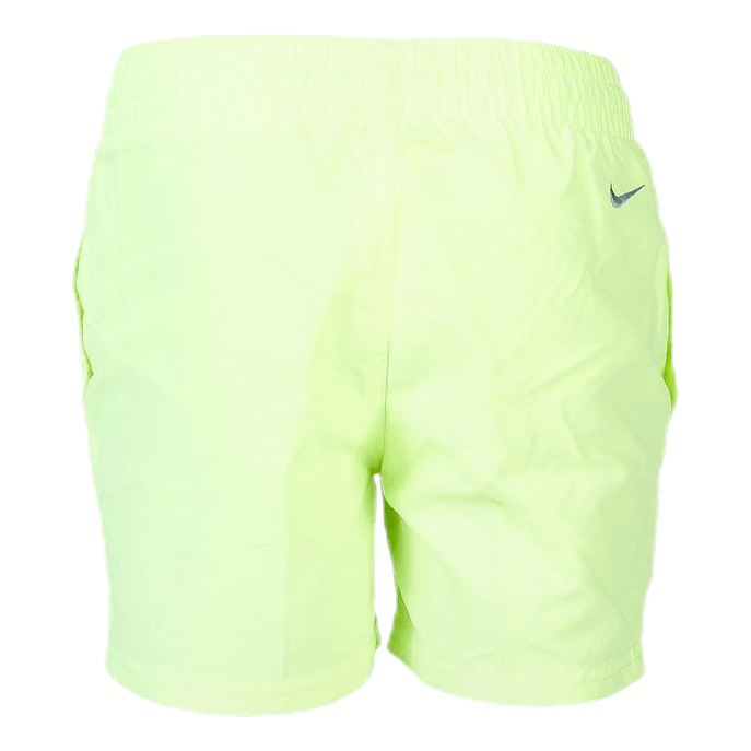 4" Volley Short Logo Solid Youth Grey/Yellow