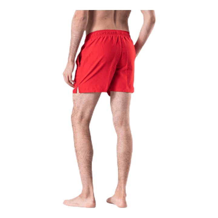 5" Volley Short Solid Red