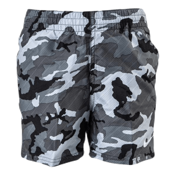 4" Volly Short Camo Junior Black