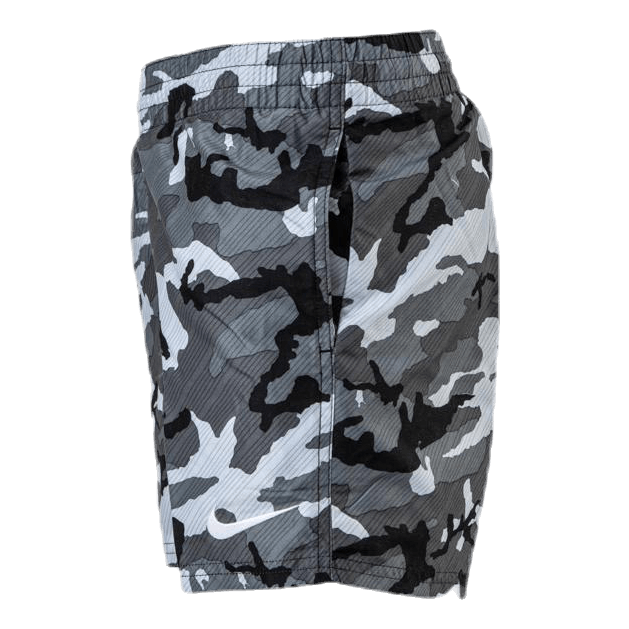 4" Volly Short Camo Junior Black