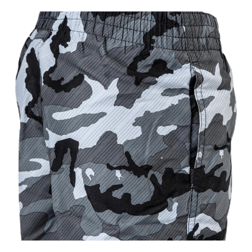 4" Volly Short Camo Junior Black