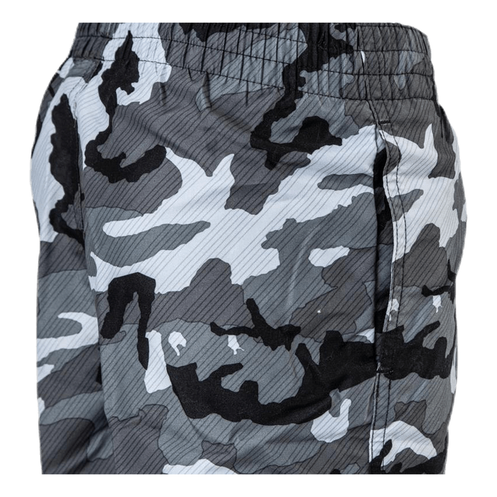 4" Volly Short Camo Junior Black