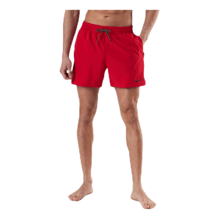 5" Volley Short Logo Red