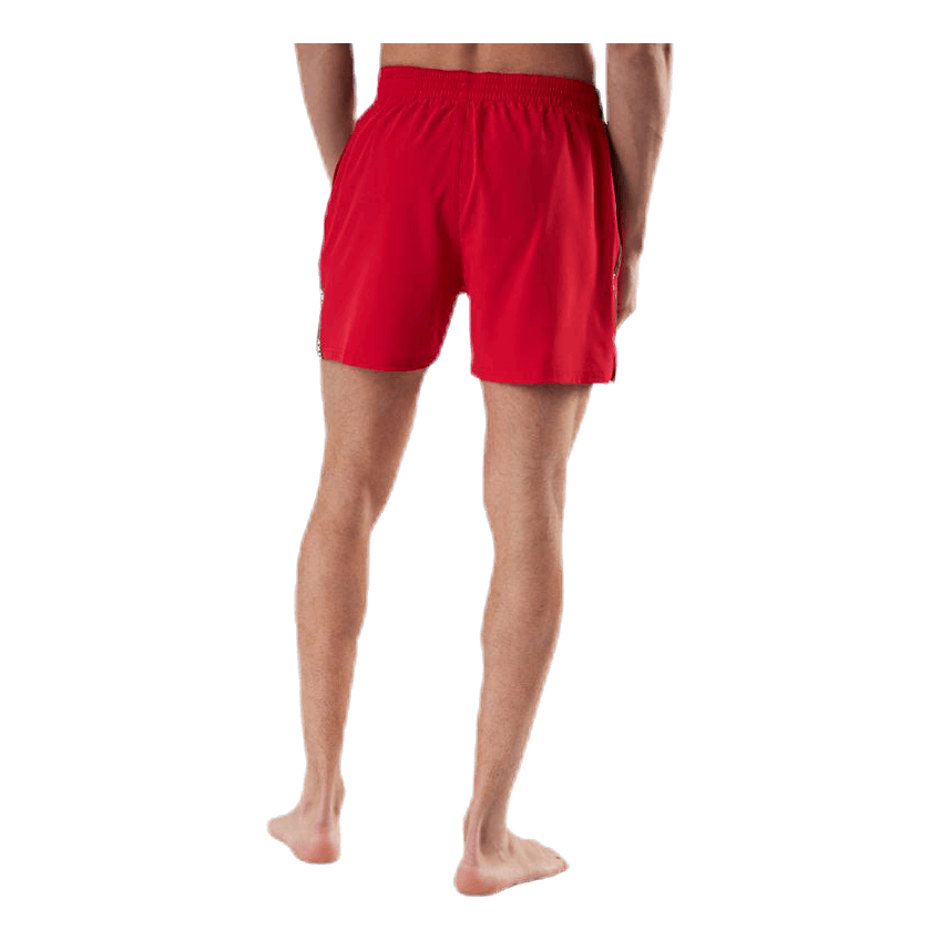 5" Volley Short Logo Red