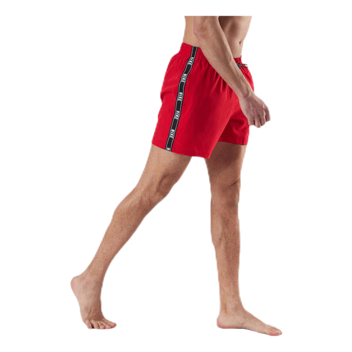 5" Volley Short Logo Red