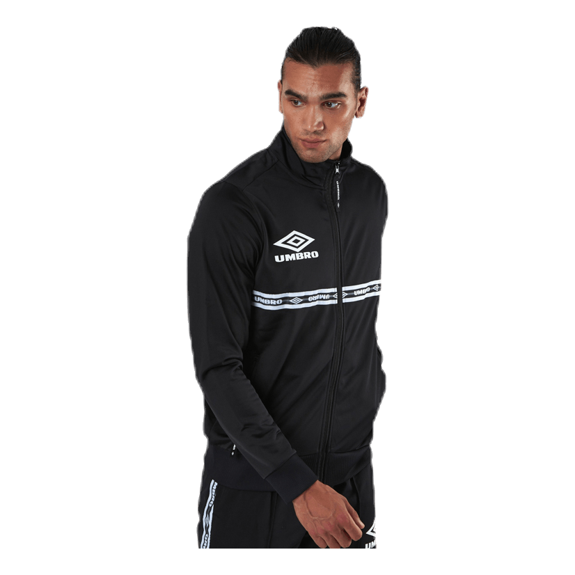 Taped Track Top Black