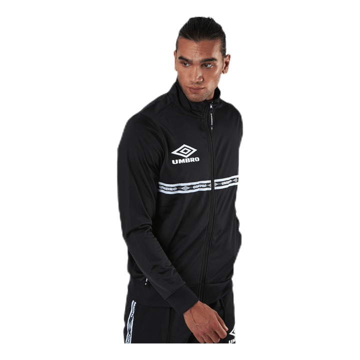 Taped Track Top Black