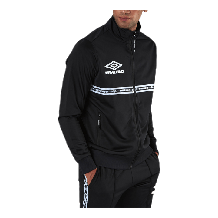 Taped Track Top Black