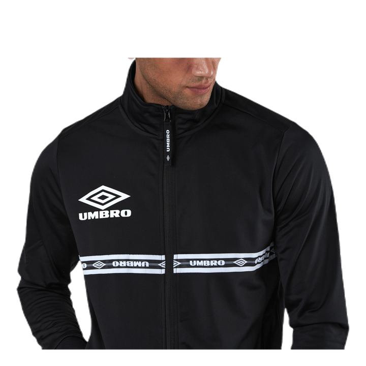 Taped Track Top Black