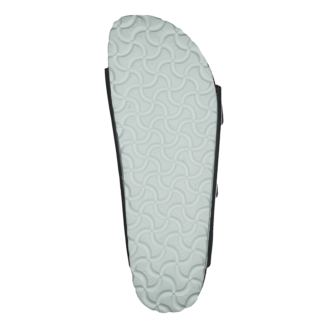 Arizona Smooth Leather Silver Metallic