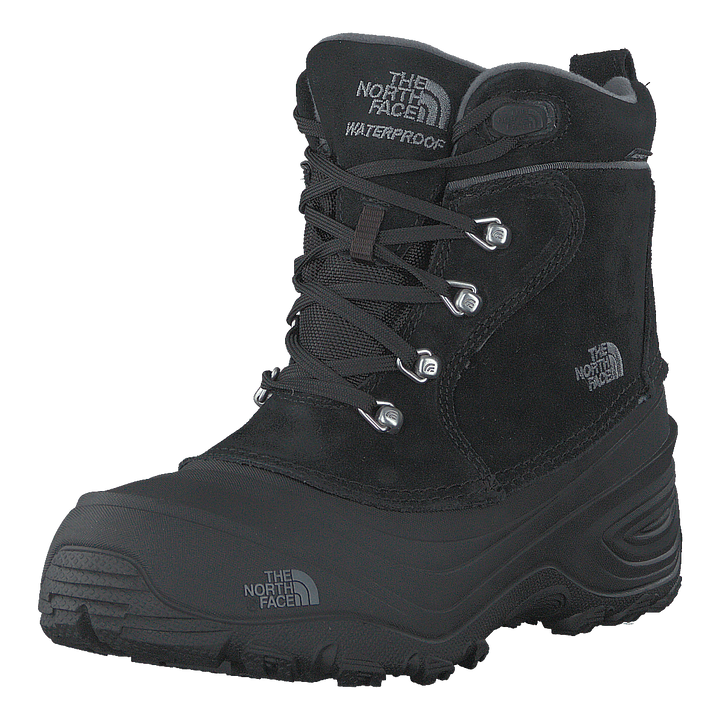 Youth Chilkat Lace II TNF Black/ Zinc Grey