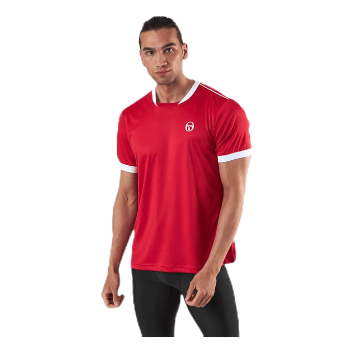 Club Tech T-Shirt White/Red