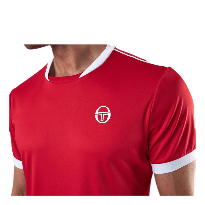 Club Tech T-Shirt White/Red