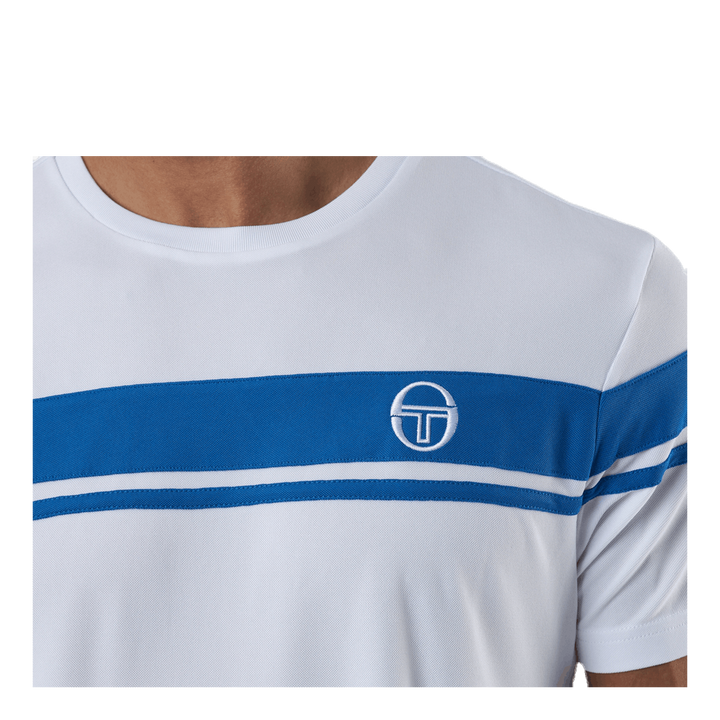 Young Line Pro T-shirt Blue/White