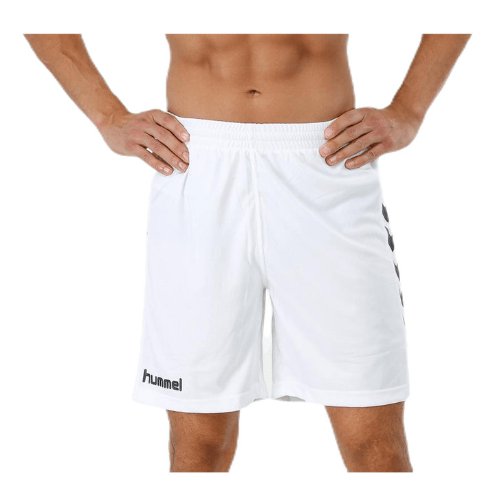 Core Poly Shorts White