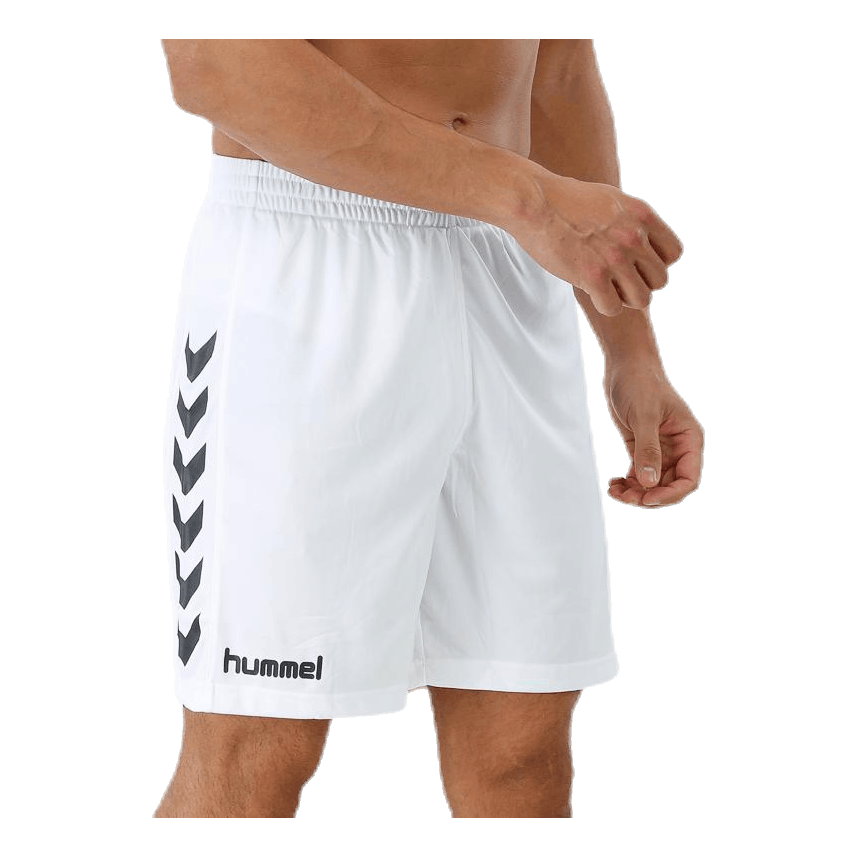 Core Poly Shorts White