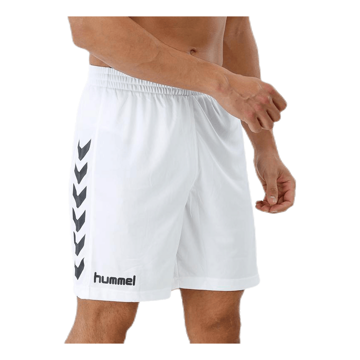 Core Poly Shorts White