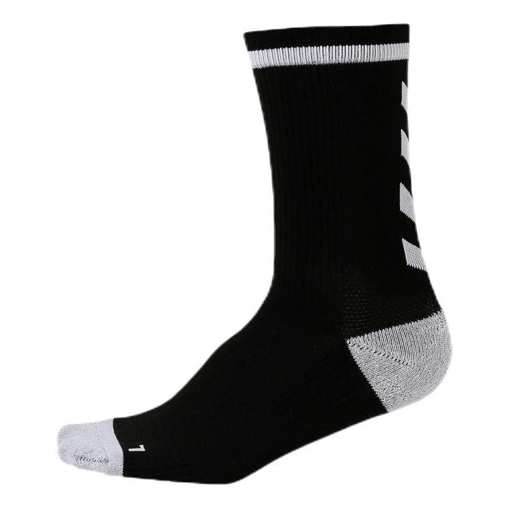 Elite Indoor Sock Low White/Black