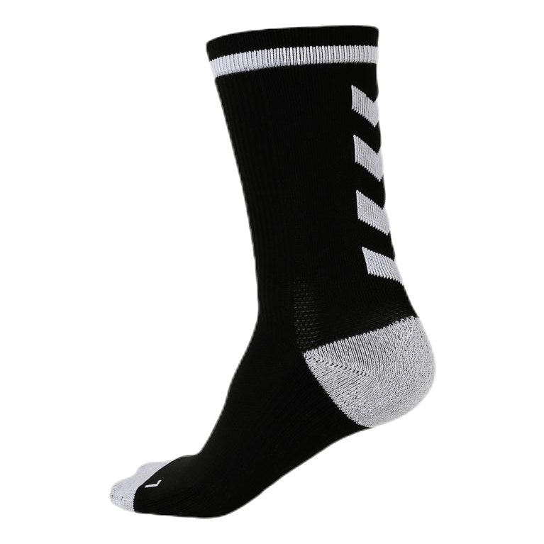 Elite Indoor Sock Low White/Black