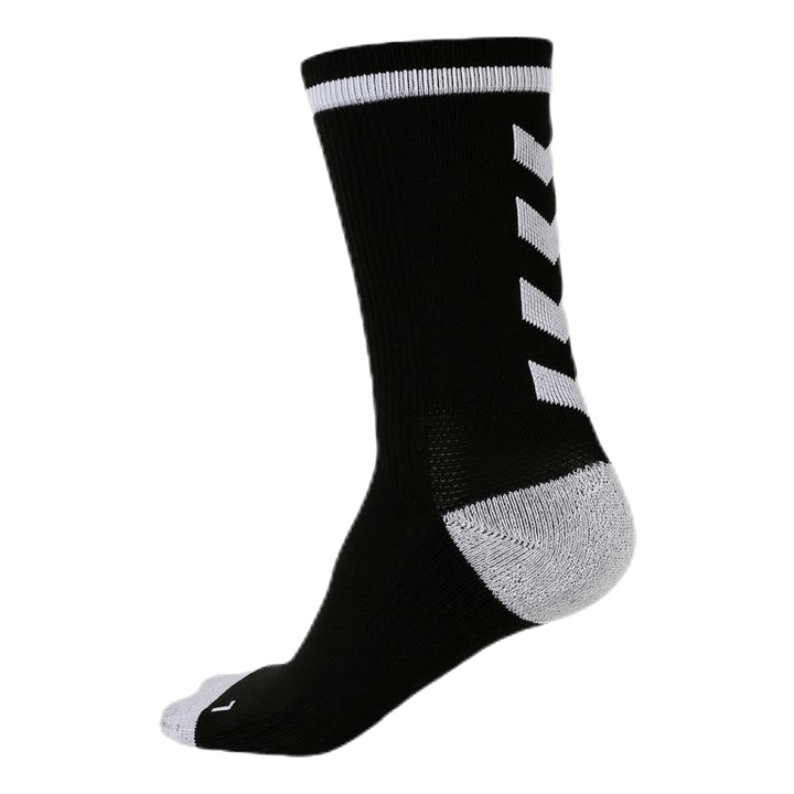 Elite Indoor Sock Low White/Black