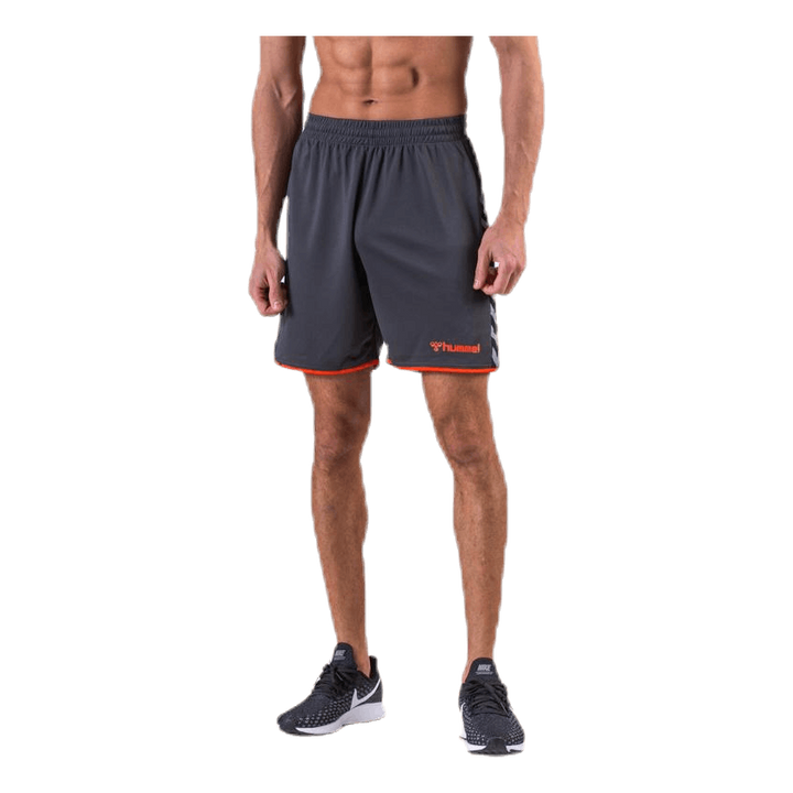 Authentic Poly Shorts Brown