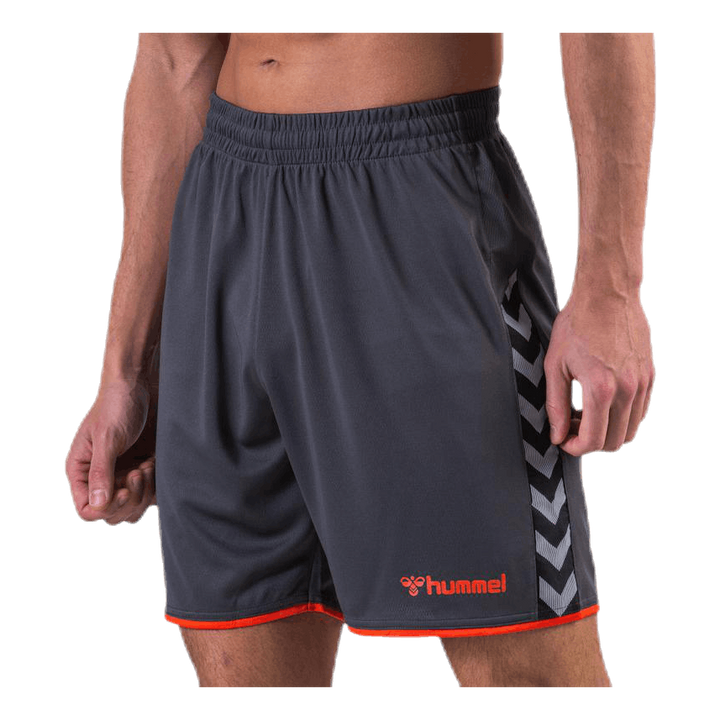 Authentic Poly Shorts Brown