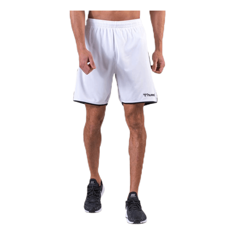 Authentic Poly Shorts White