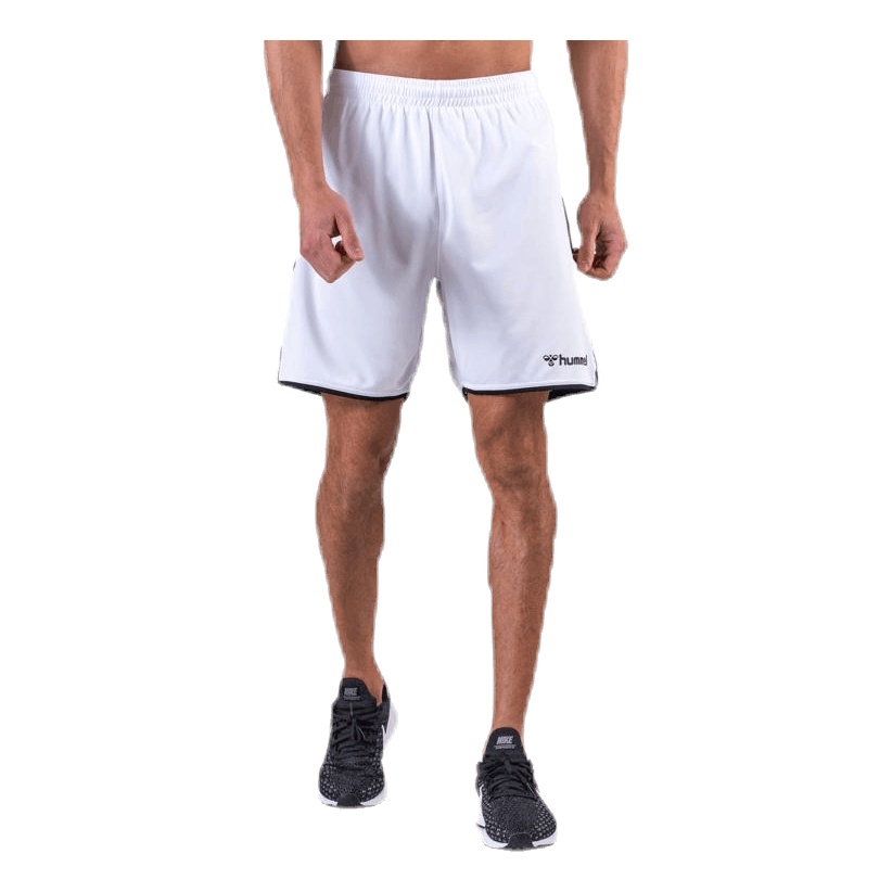 Authentic Poly Shorts White