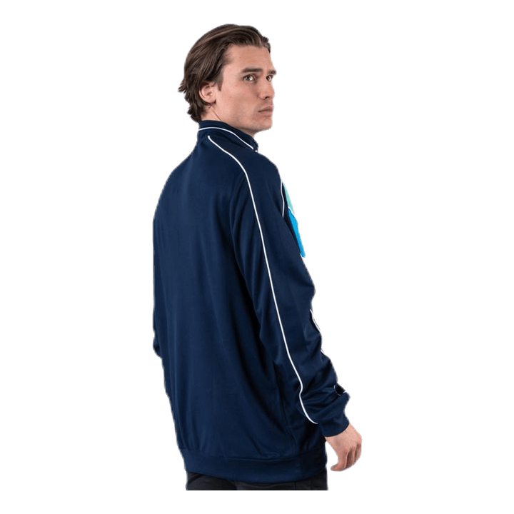 Liam Zip Jacket Blue/White