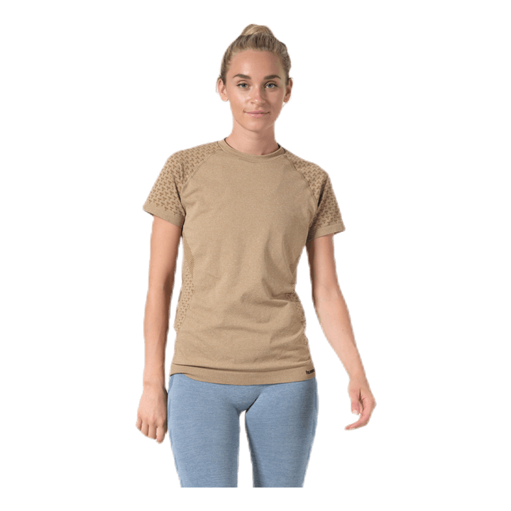 CI Seamless SS T-Shirt Brown