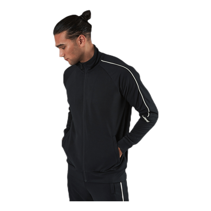 Amos Zip Jacket Black