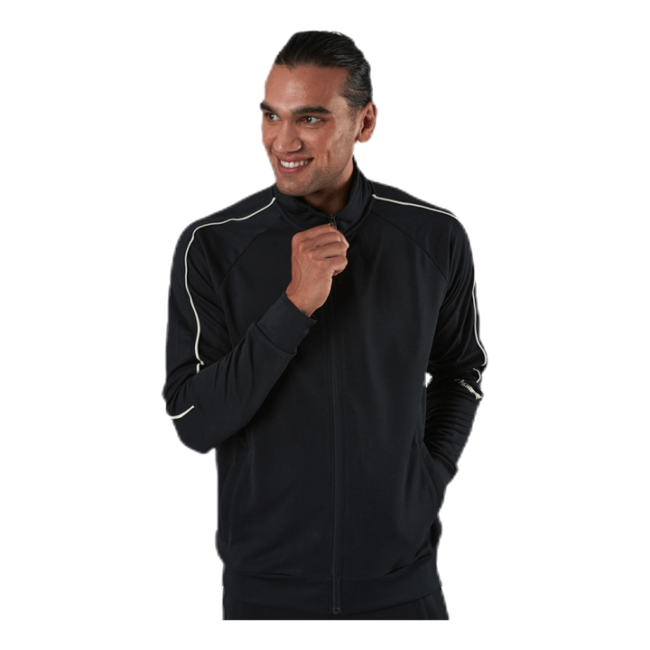 Amos Zip Jacket Black