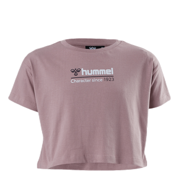 Junior Clare Cropped T-Shirt Pink