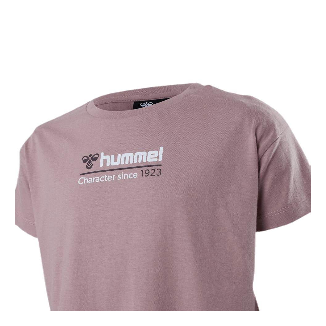 Junior Clare Cropped T-Shirt Pink