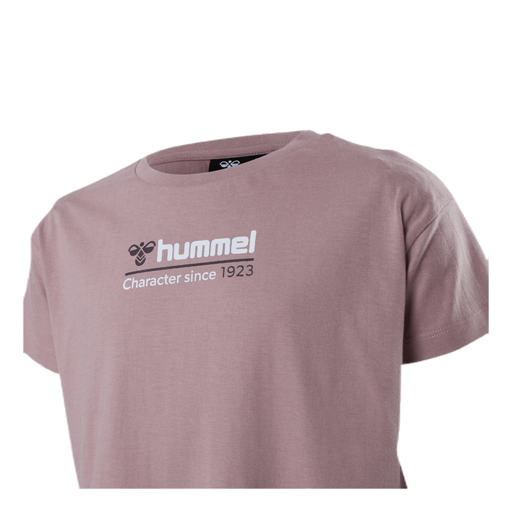 Junior Clare Cropped T-Shirt Pink