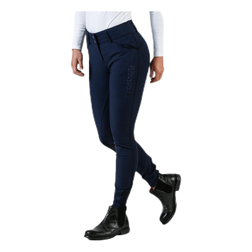 Elina Riding Pants Knee Silicon Blue