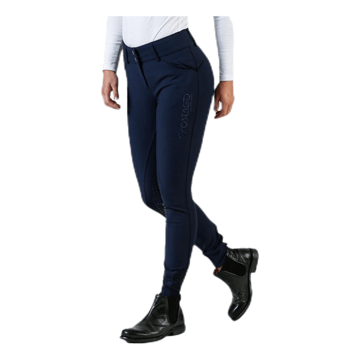 Elina Riding Pants Knee Silicon Blue