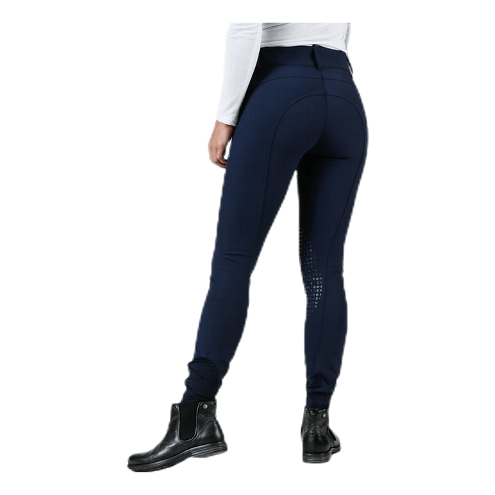 Elina Riding Pants Knee Silicon Blue