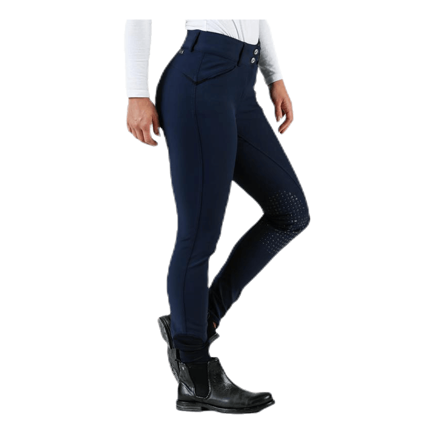 Elina Riding Pants Knee Silicon Blue
