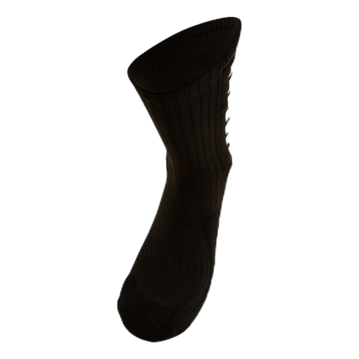 Sports socks striped long Black