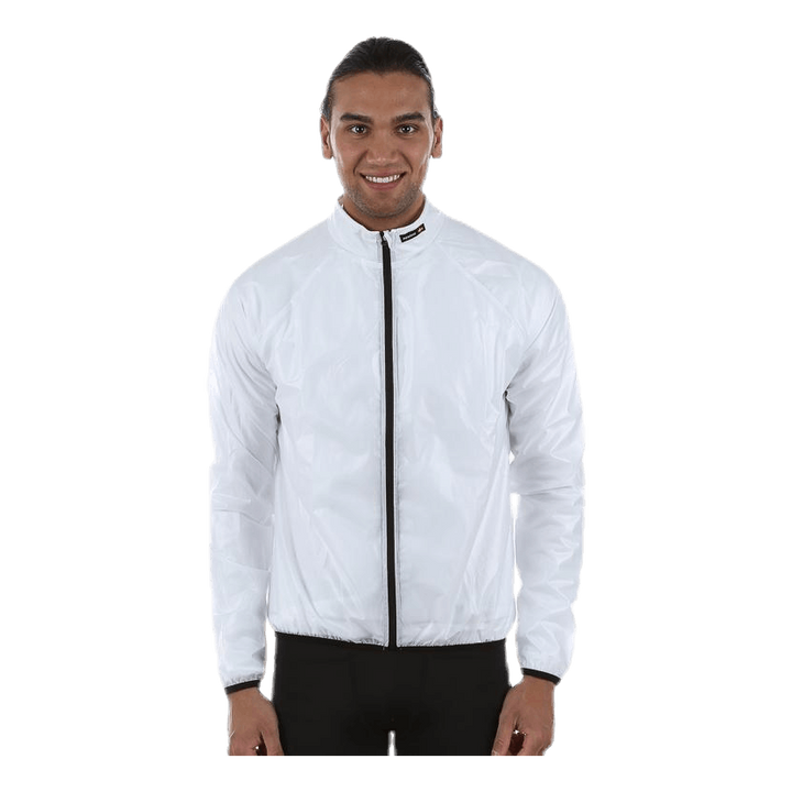 Bike Rain Jacket White
