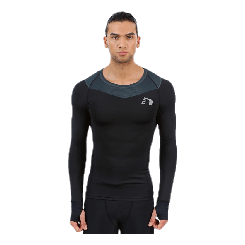 Iconic Vent Stretch Shirt M Blue/Black