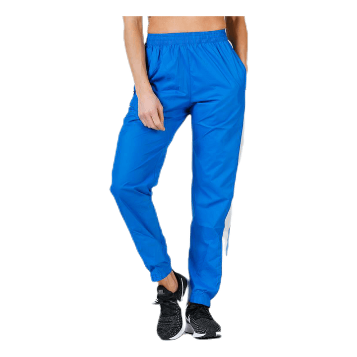 Black Track Cross Pants Blue