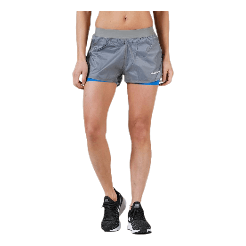 Black 2-Lay Shorts Grey