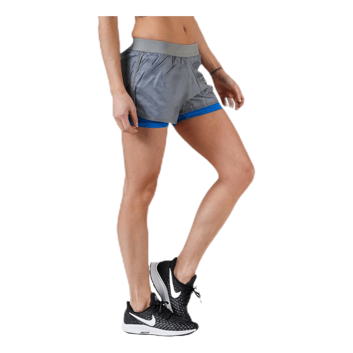 Black 2-Lay Shorts Grey