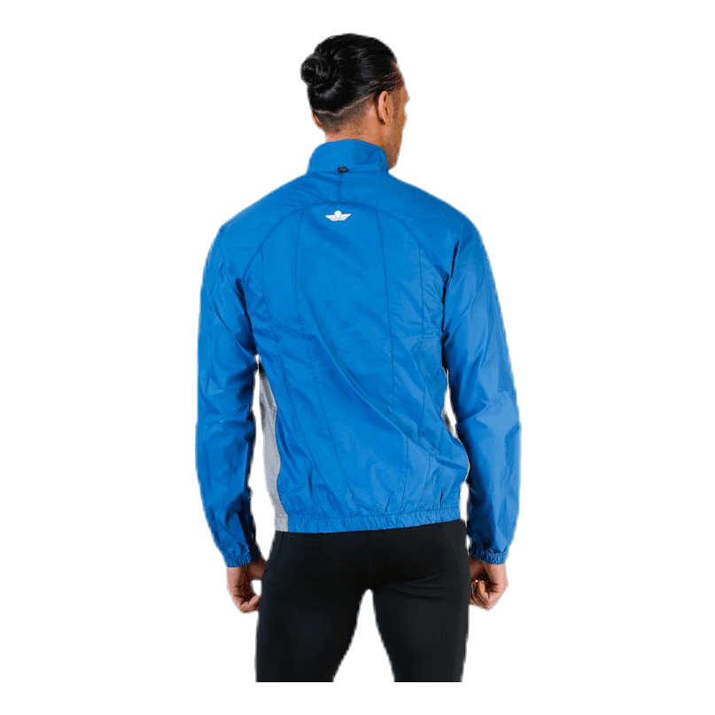 Black Track Jacket Blue