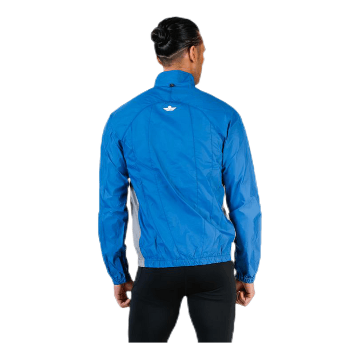 Black Track Jacket Blue
